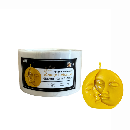 Gießform Sonne & Mond