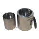 Dampfwachsschmelzer 17 L 17  Edelstahl 