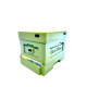 Bienenbeute aus Styropor mit einer Zarge