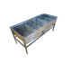 Horizontale Honig-Absetzbehälter 60 L mit Filtersystem – aus Edelstahl