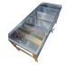 Horizontale Honig-Absetzbehälter 60 L mit Filtersystem – aus Edelstahl